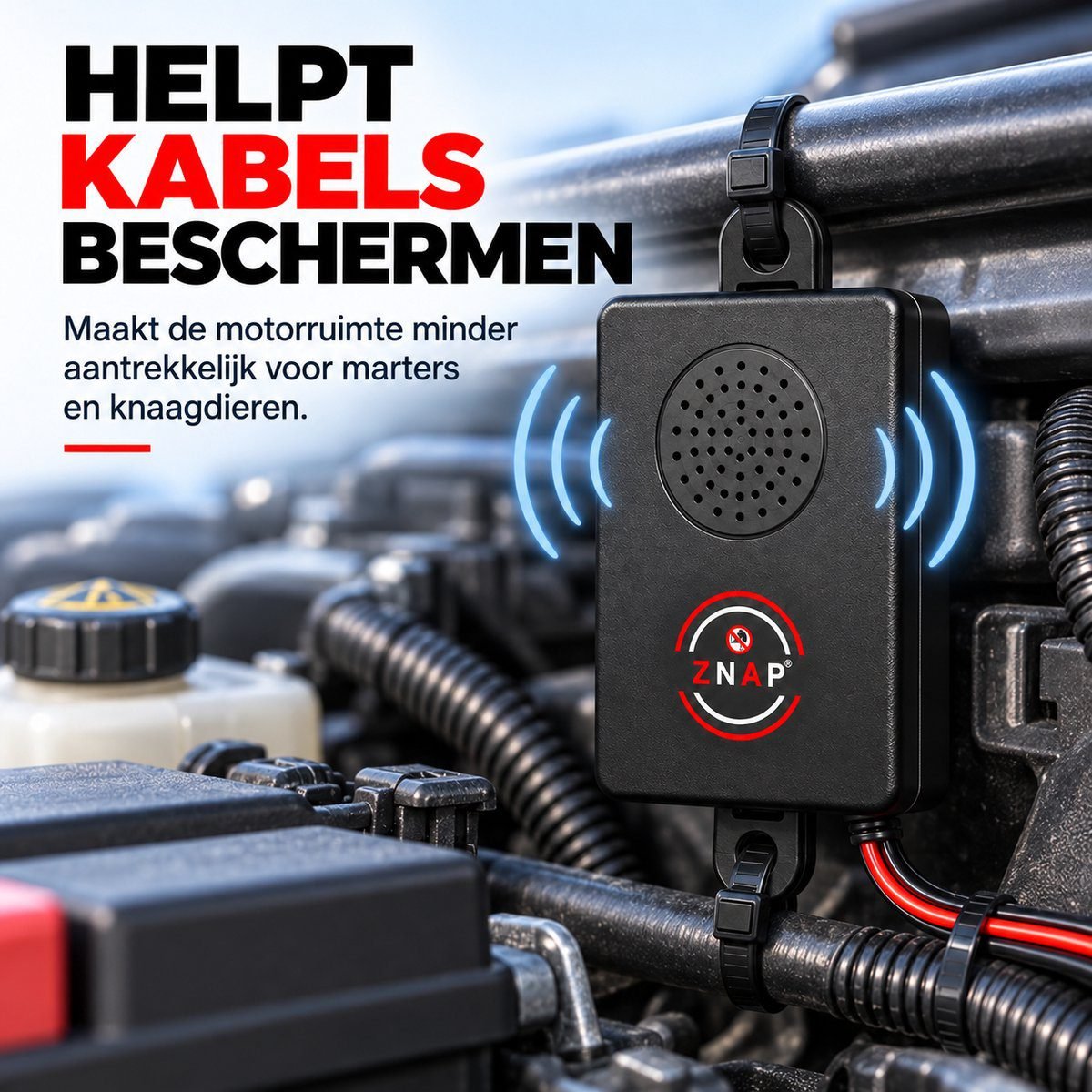 ZnaP Verjager - Marterverjager Auto 12V - Afbeelding 5