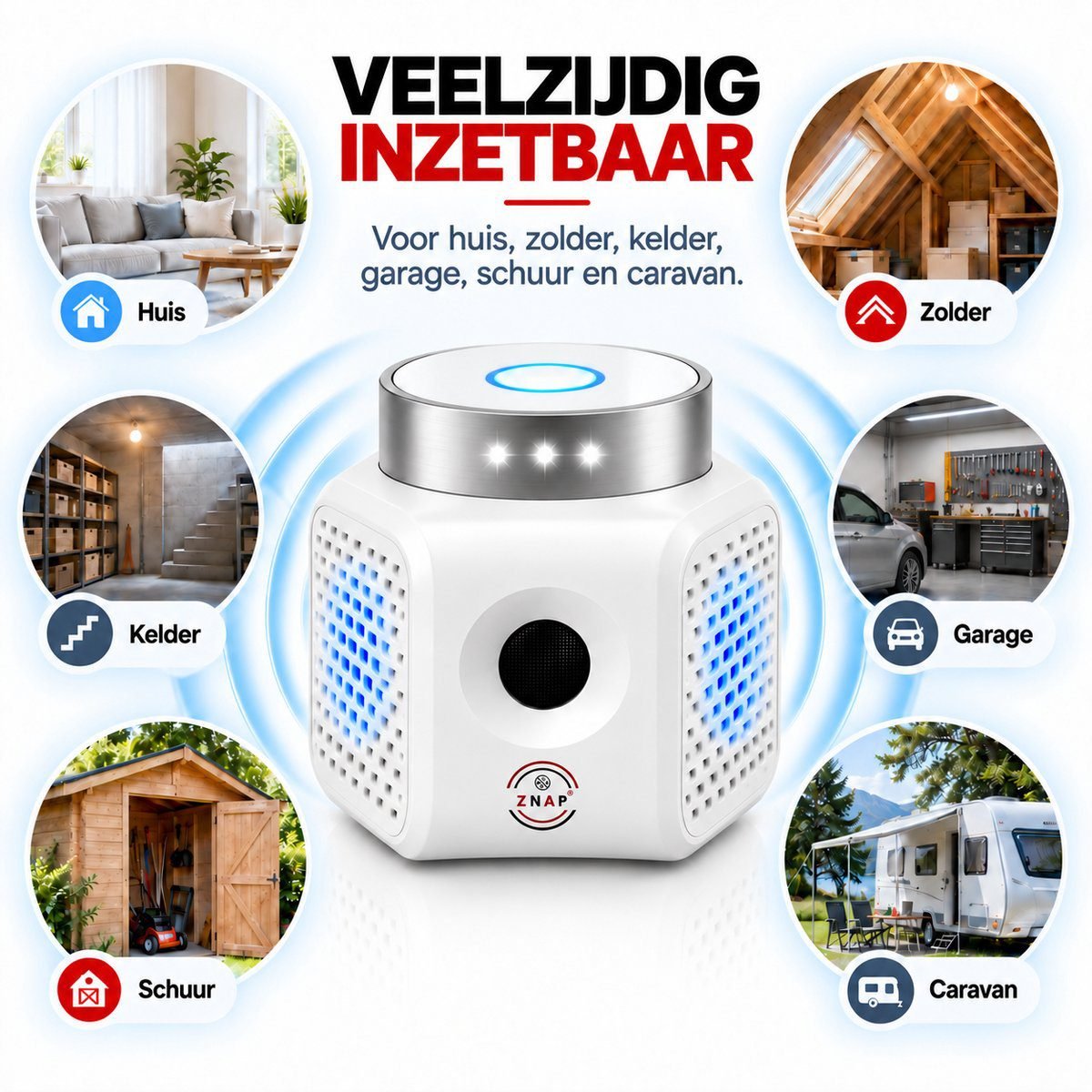 ZnaP® Verjager - Muizenverjager - Afbeelding 11