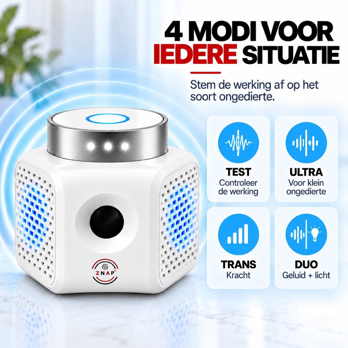 ZnaP® Verjager - Muizenverjager - Afbeelding 10