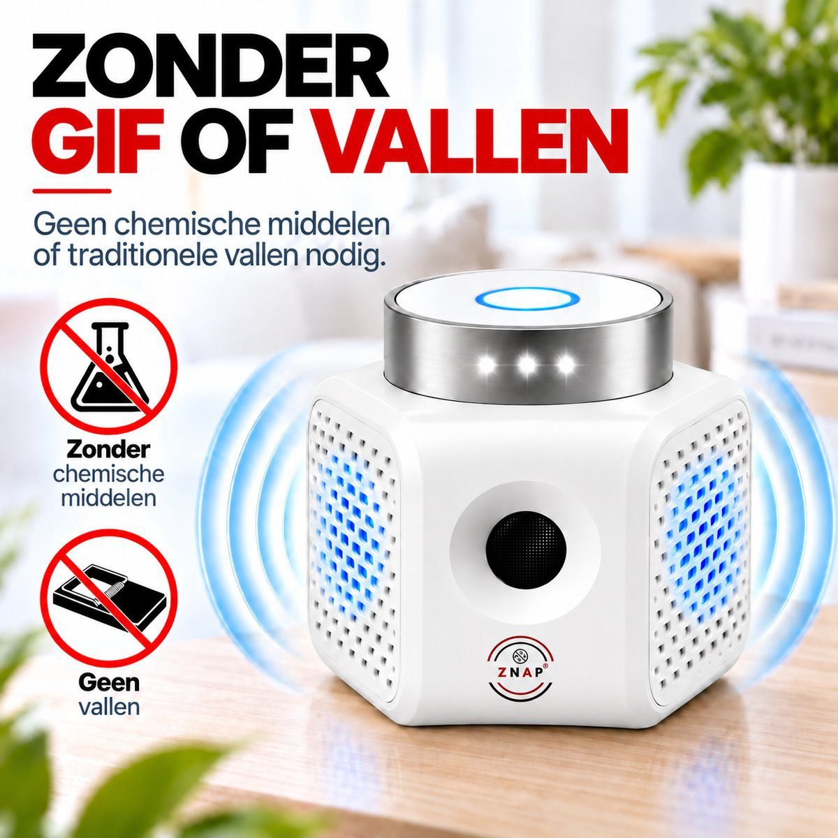ZnaP® Verjager - Muizenverjager - Afbeelding 4