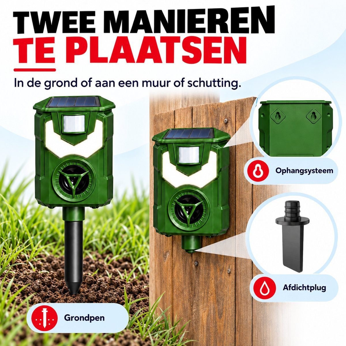 ZnaP Kattenverjager - Verjager - Afbeelding 4
